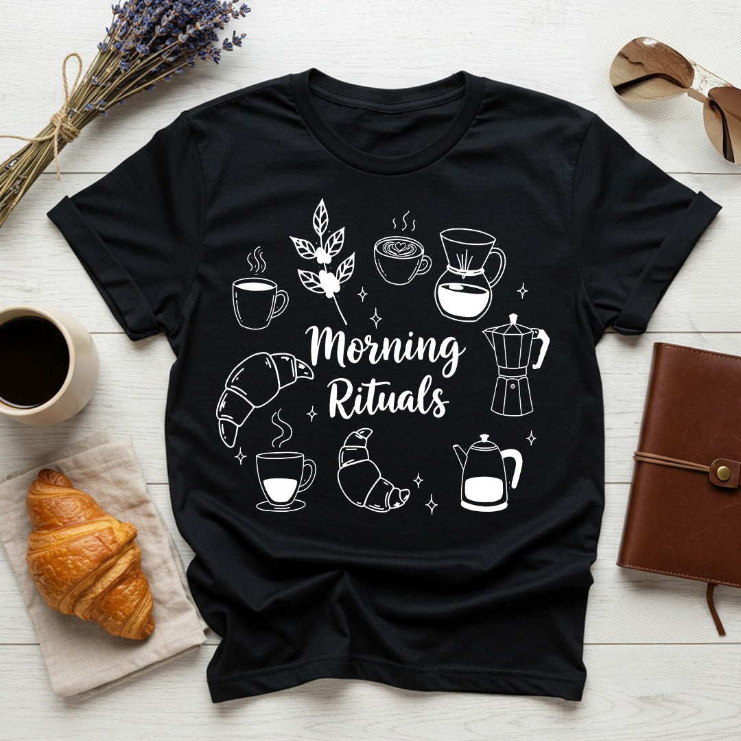 Morning Rituals Coffee Tee – Unisex T-Shirt