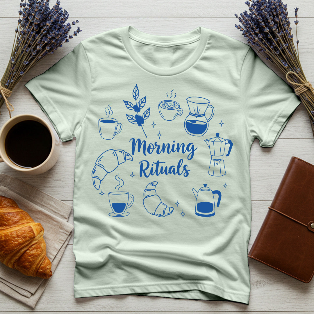 Morning Rituals Coffee Tee – Unisex T-Shirt