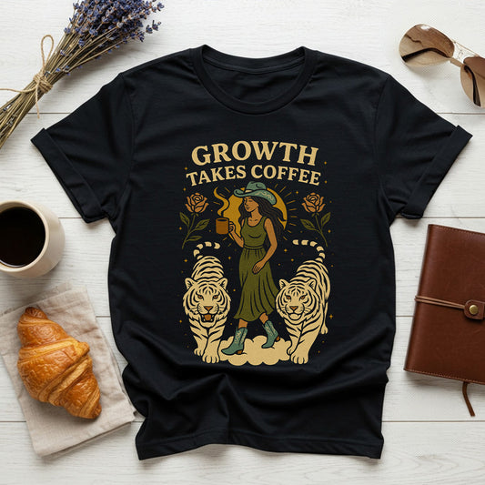 Growth Takes Coffee - Comfort Colors®