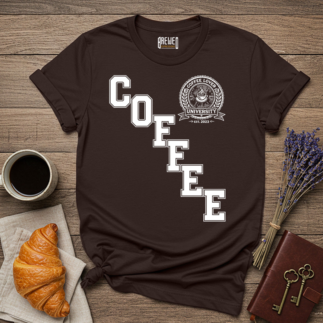 Coffee University Unisex Softstyle T-Shirt