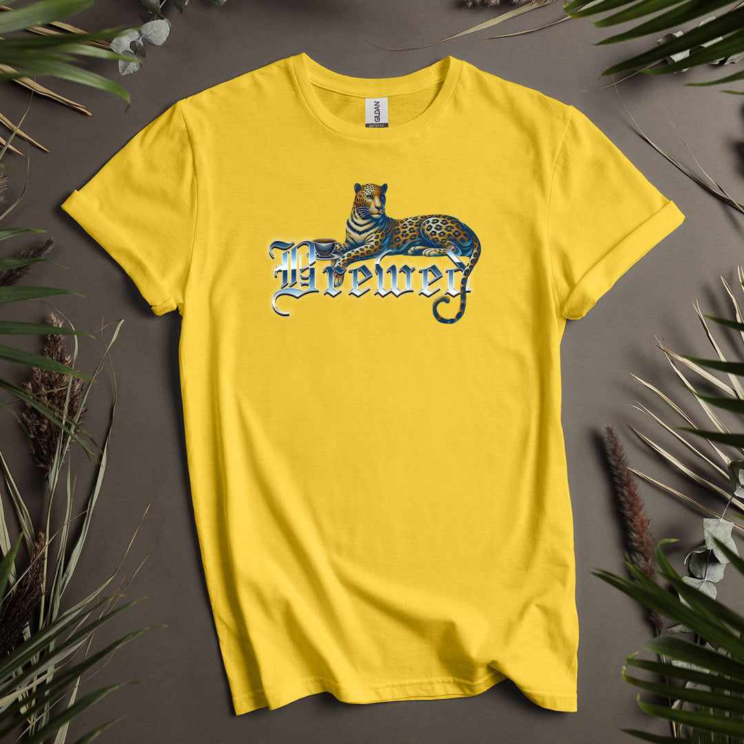 Old English Brewed Leopard Unisex T-Shirt