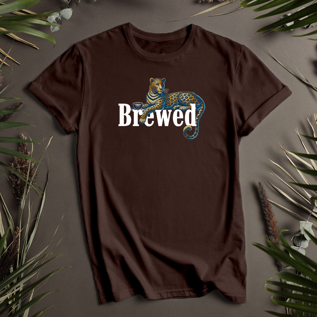 Brewed Leopard Unisex T-Shirt