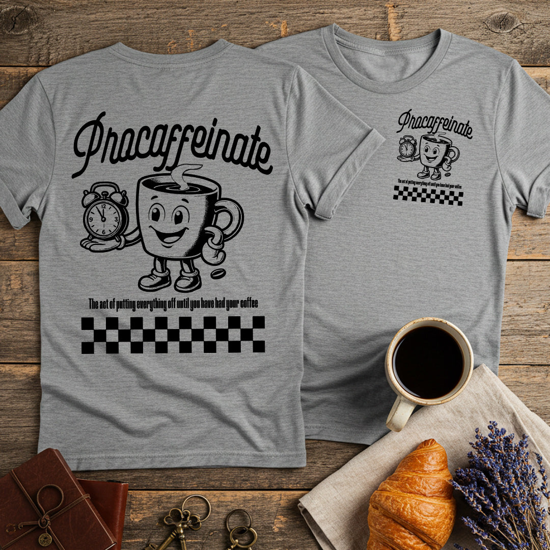 Procaffeinate Unisex T-Shirt (Double-Sided)