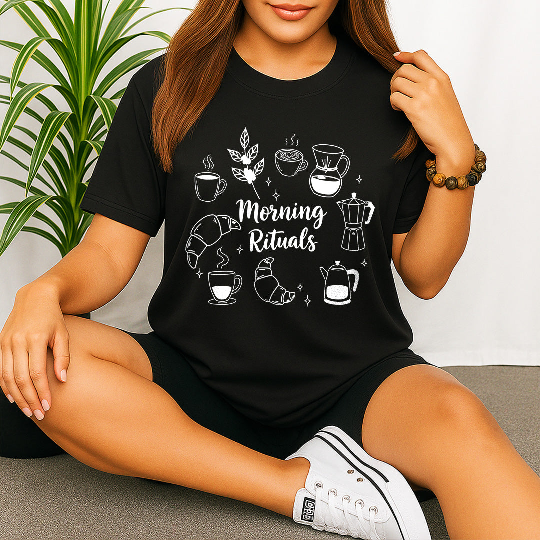 Morning Rituals Coffee Tee – Unisex T-Shirt