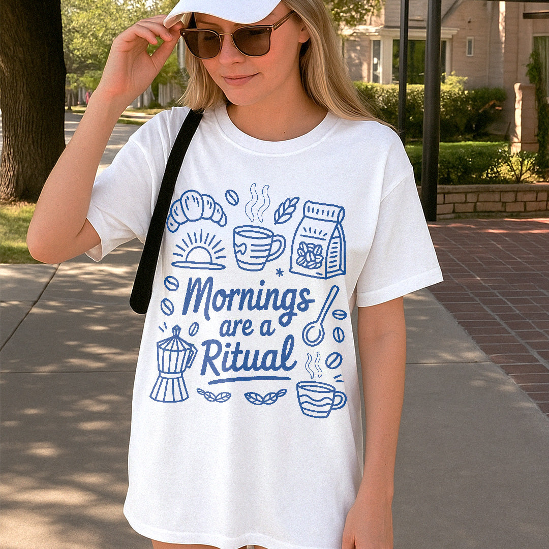 Mornings Are a Ritual – Unisex T-Shirt