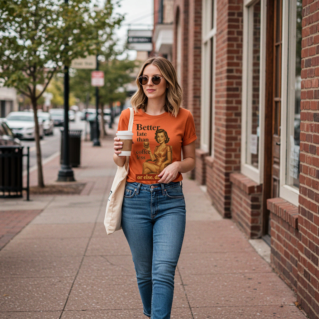 Better Late Than Coffeeless - Comfort Colors®