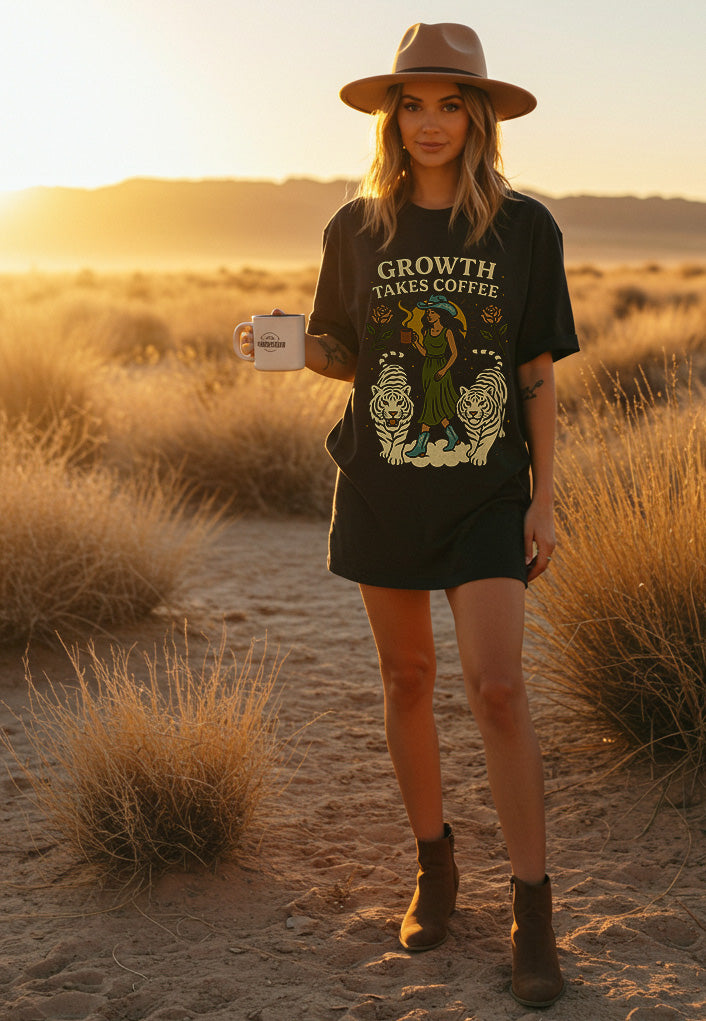 Growth Takes Coffee - Comfort Colors®
