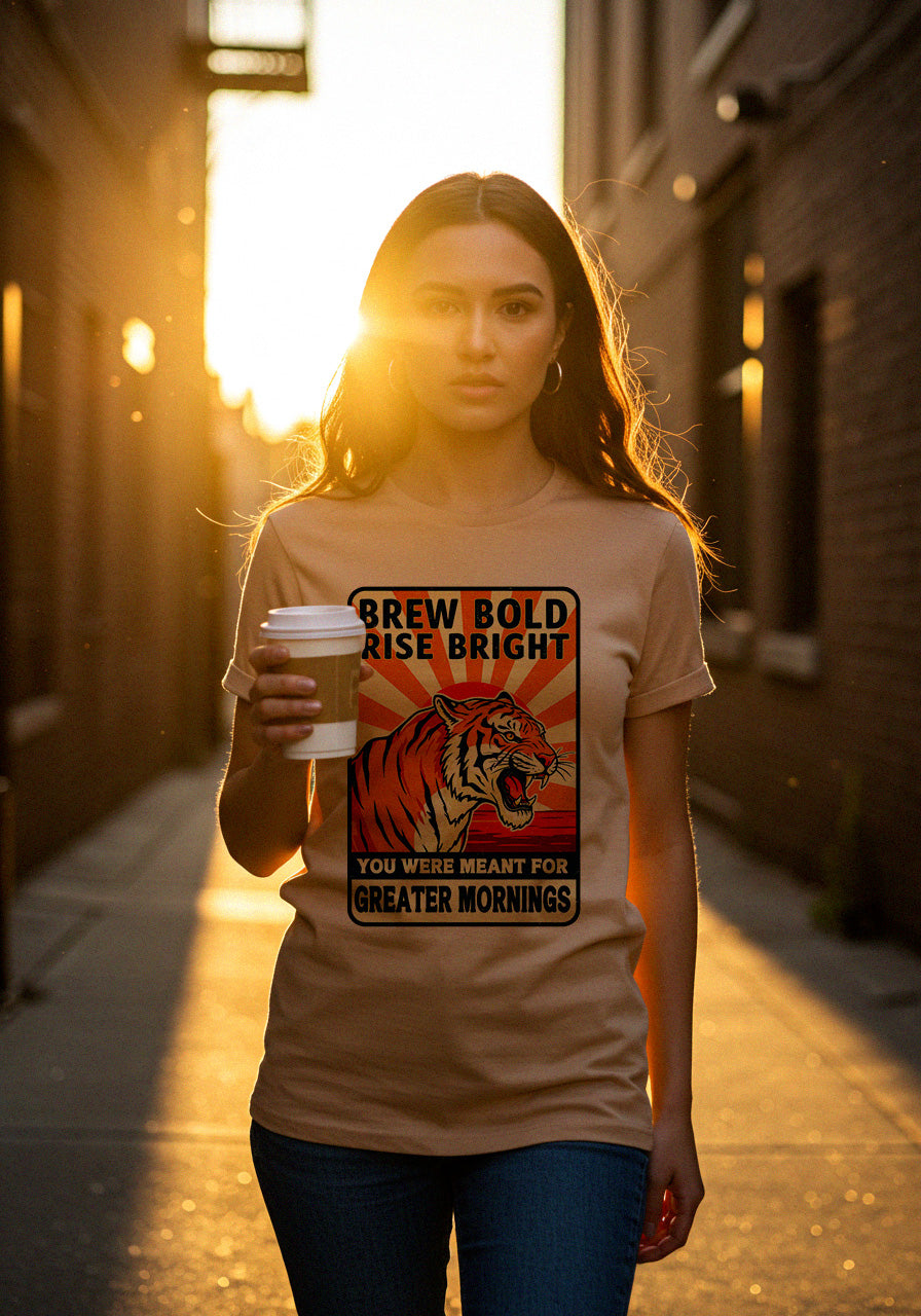 Brew Bold Tiger Tee Unisex T-Shirt