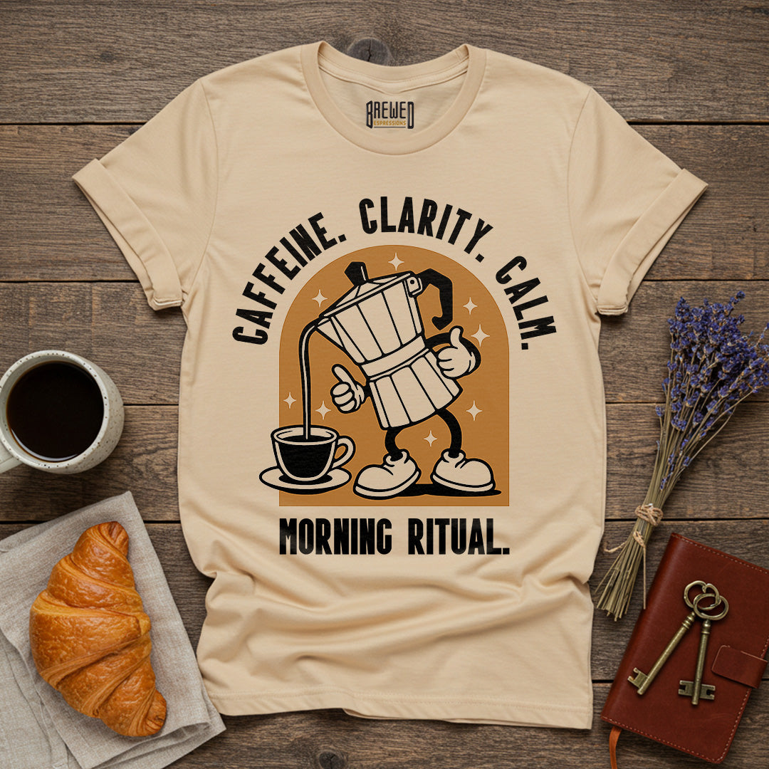 Caffeine Clarity Calm Unisex T-Shirt