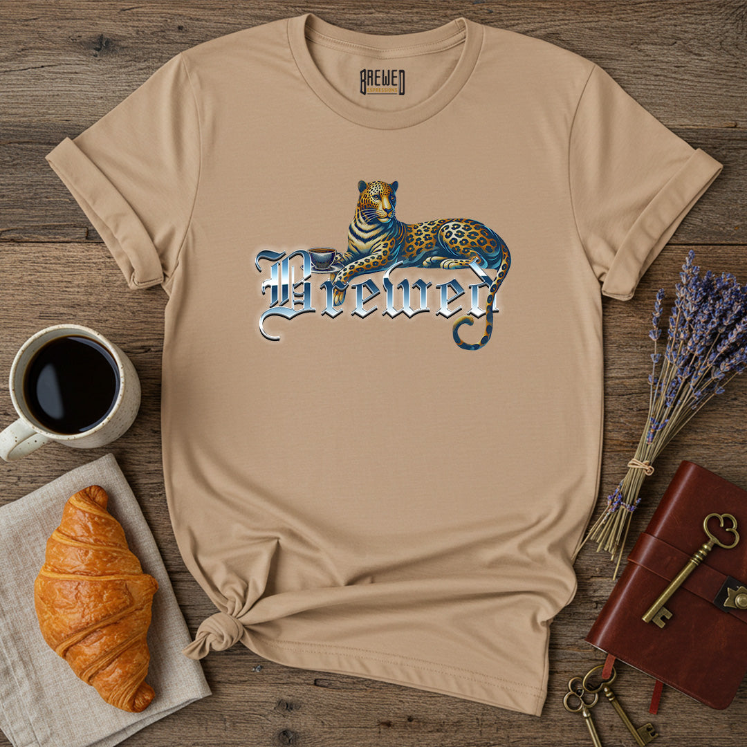 Old English Brewed Leopard Unisex T-Shirt
