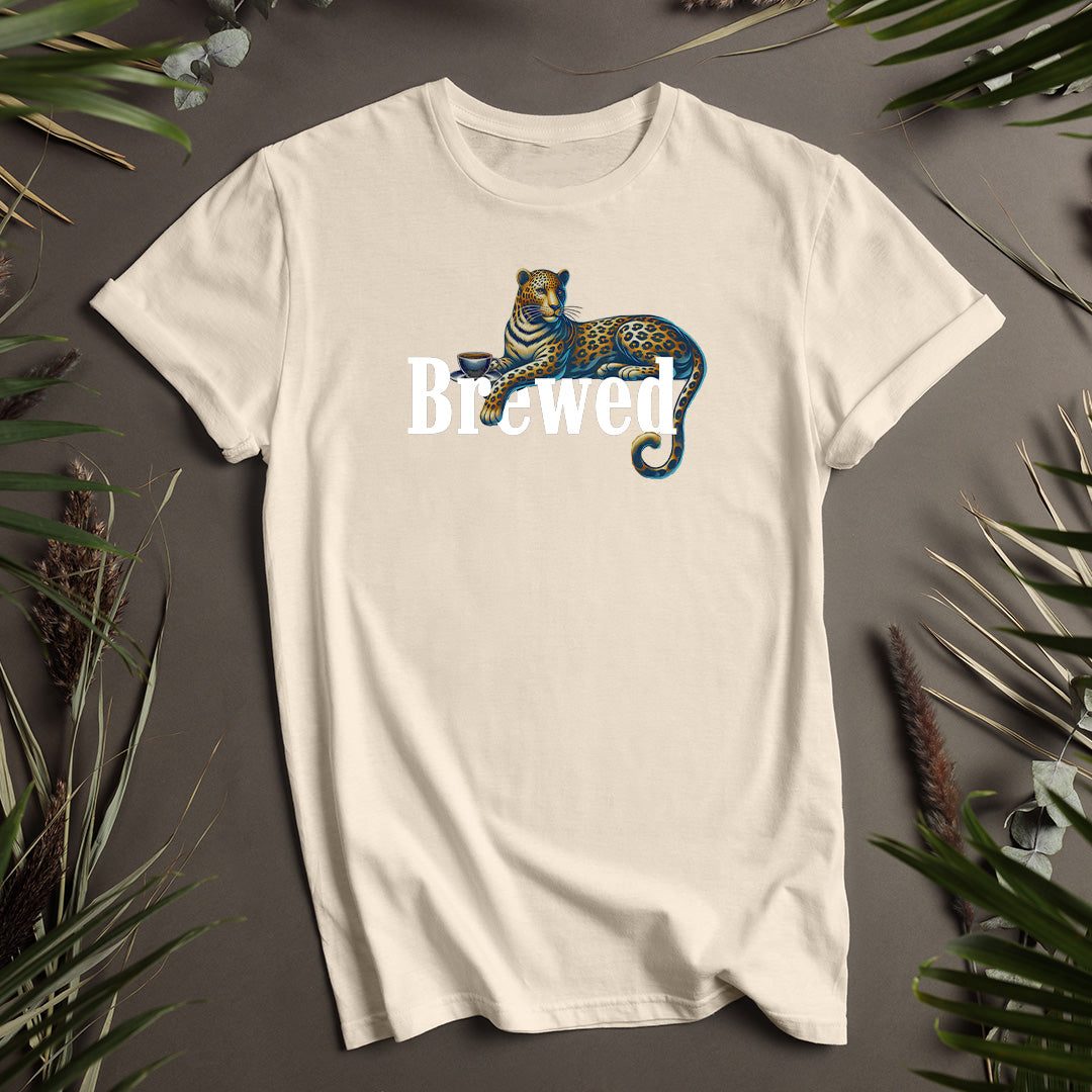 Brewed Leopard Unisex T-Shirt