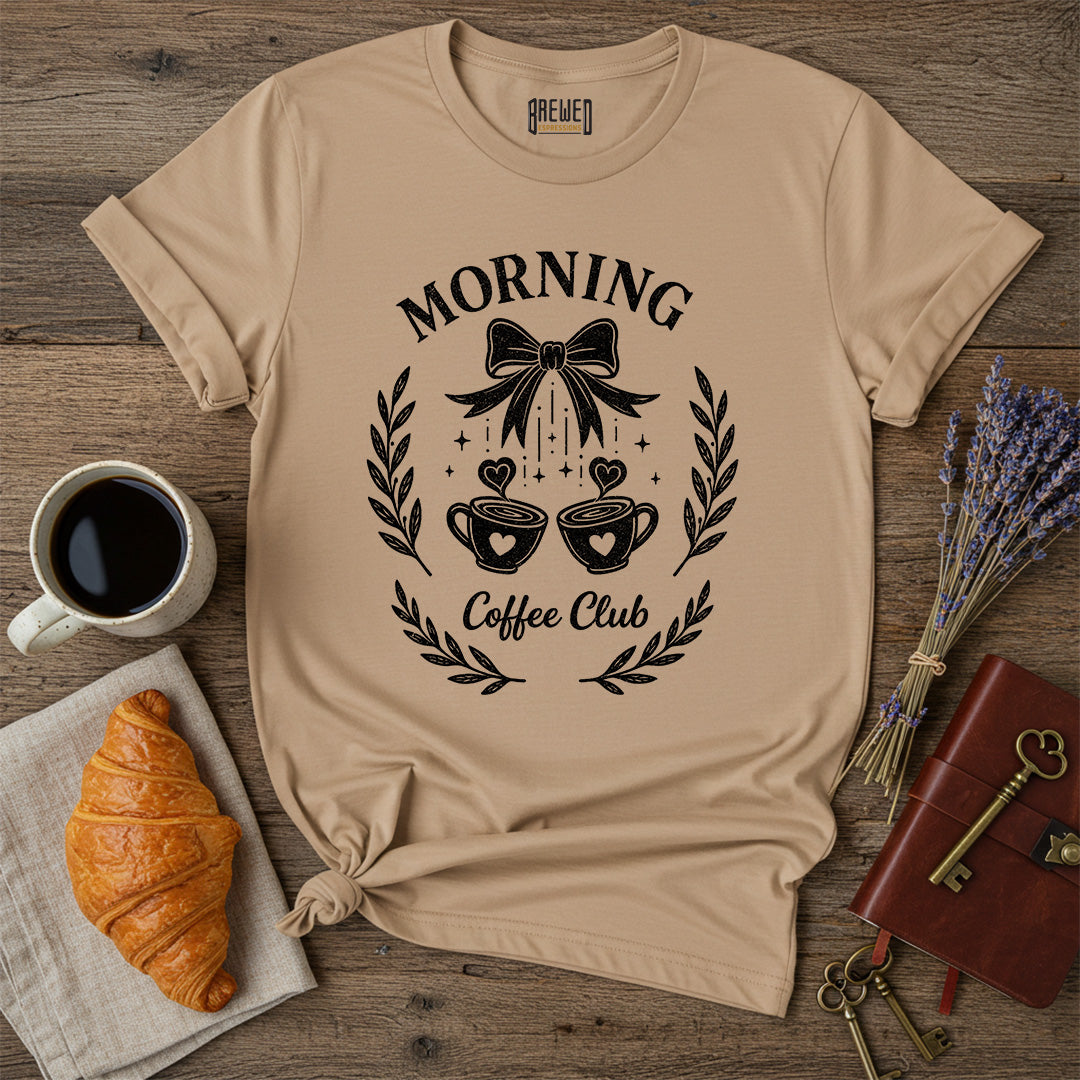 Morning Coffee Club Unisex T-Shirt