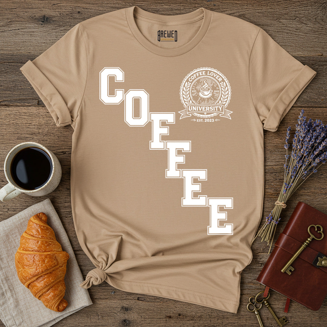 Coffee University Unisex Softstyle T-Shirt