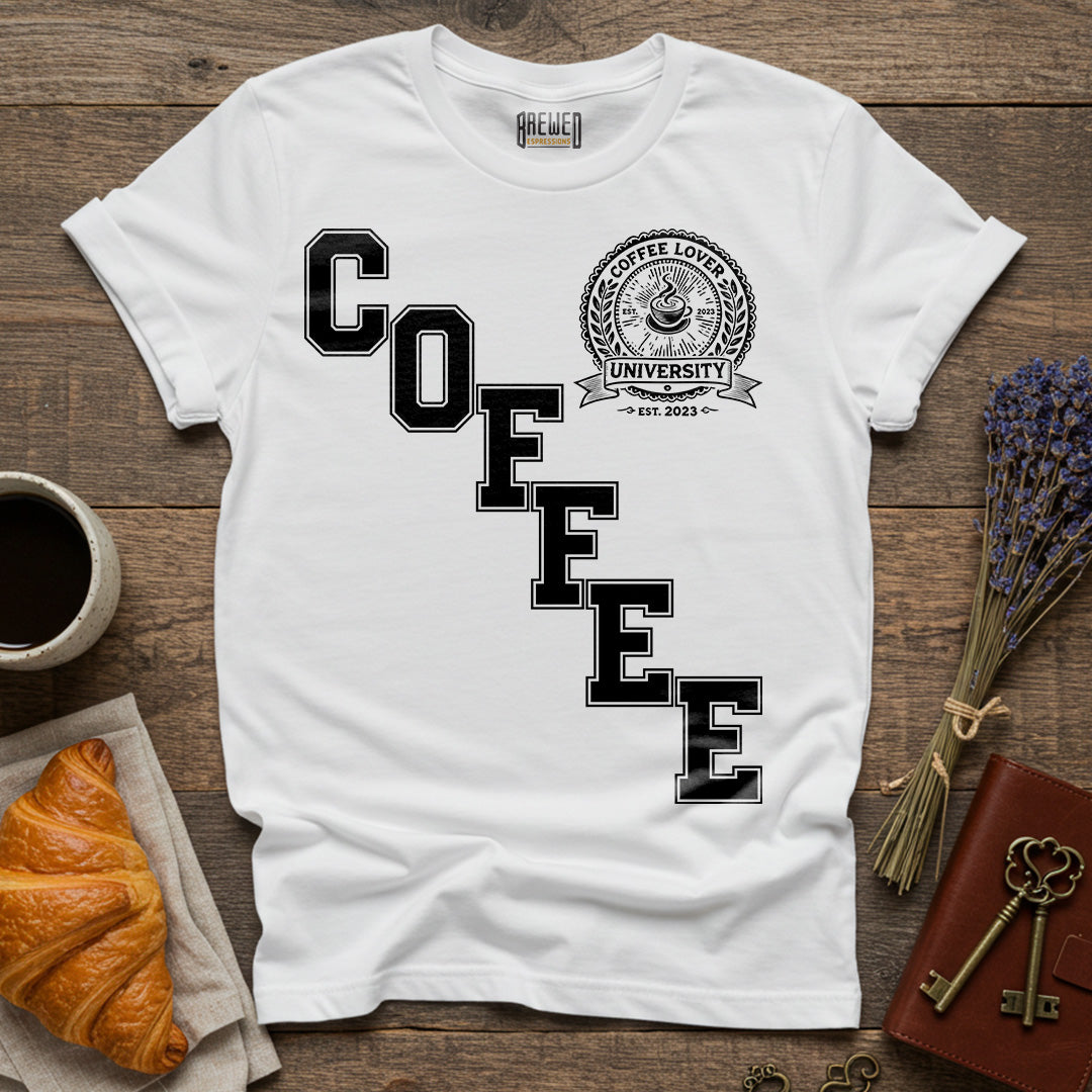 Coffee University Unisex Softstyle T-Shirt