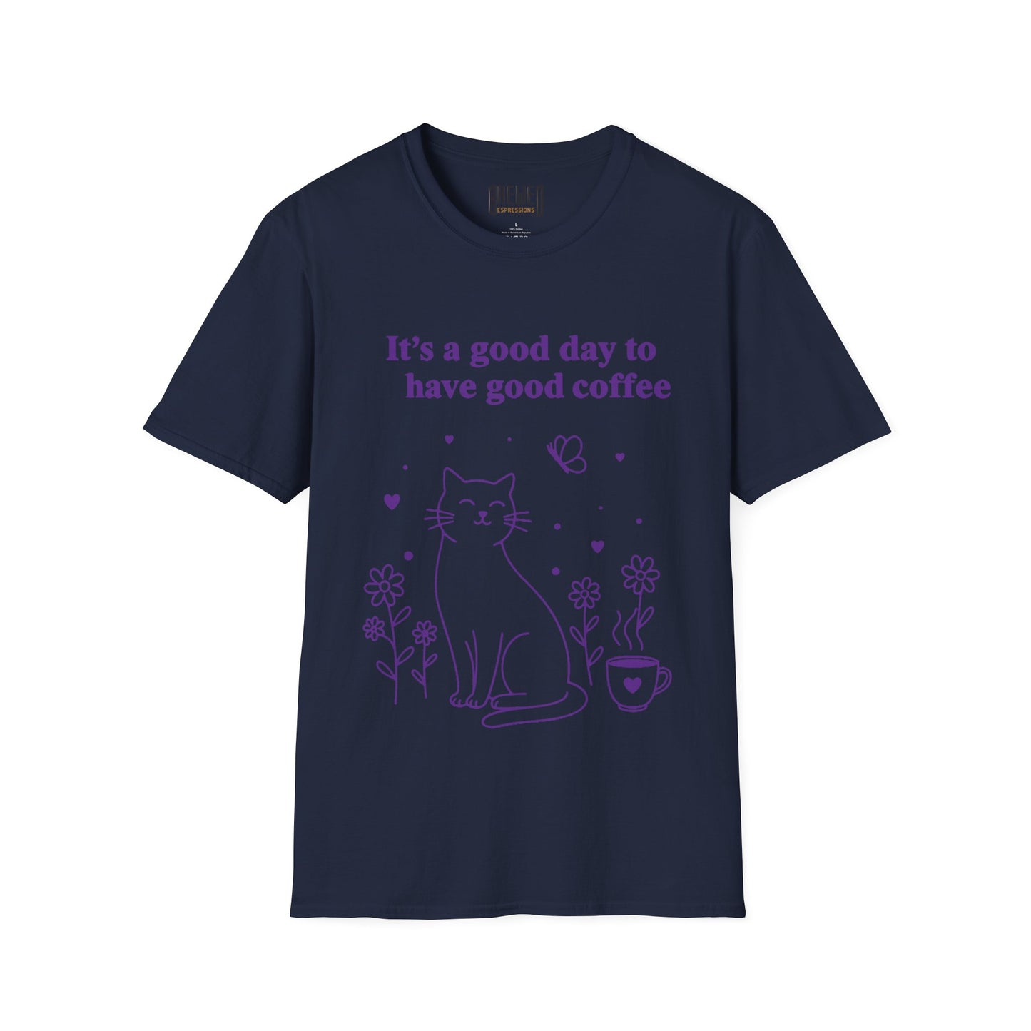 It's A Good Day To Have Good Coffee Cat Unisex T-Shirt