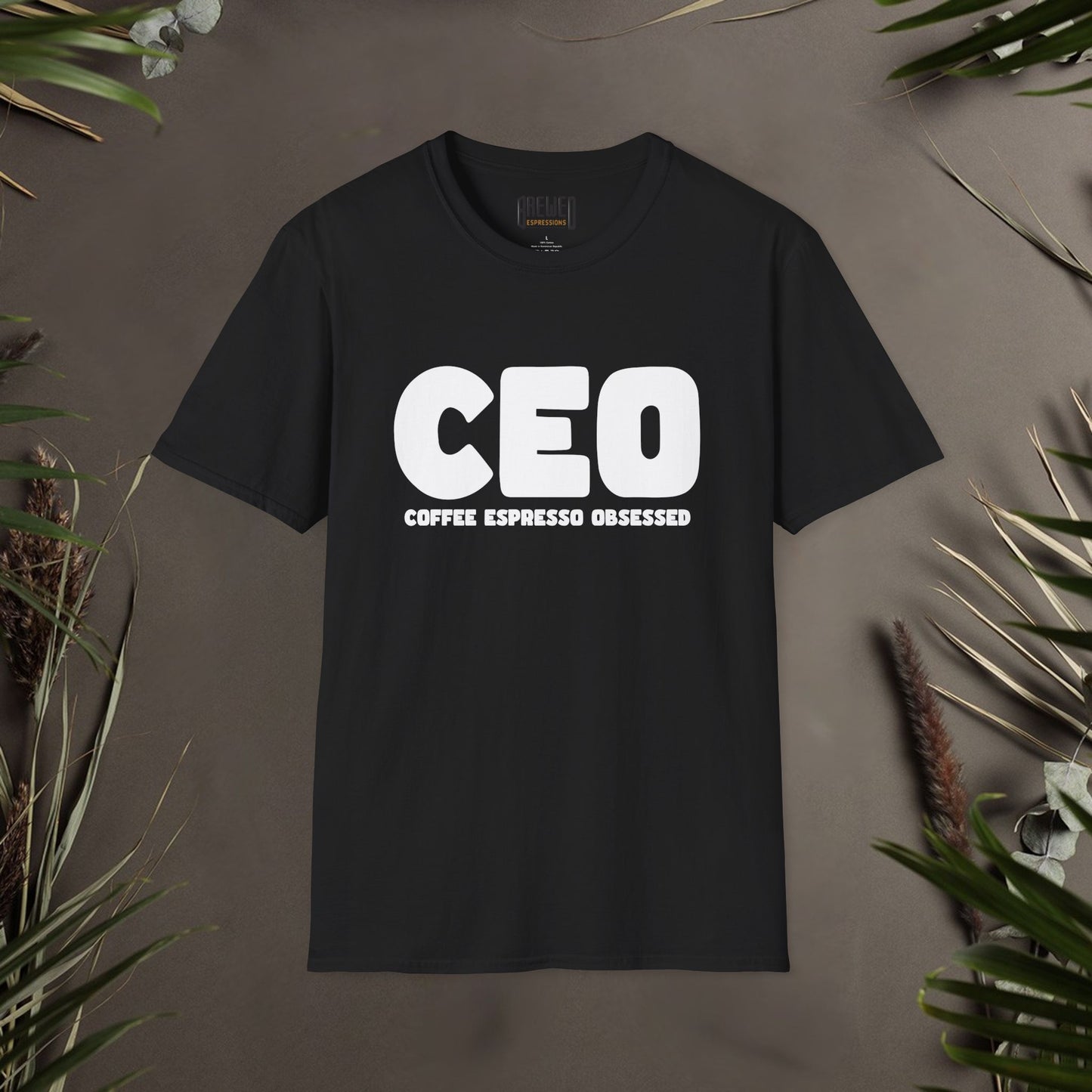 CEO Coffee Espresso Obsessed Unisex T-Shirt