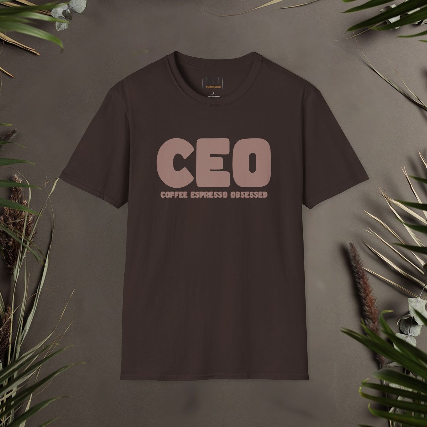 CEO Coffee Espresso Obsessed Unisex T-Shirt