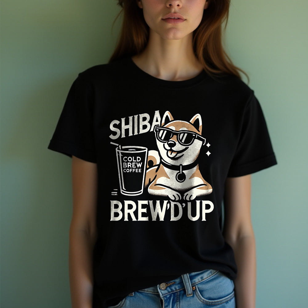 Shiba Brew'd Up Unisex T-Shirt