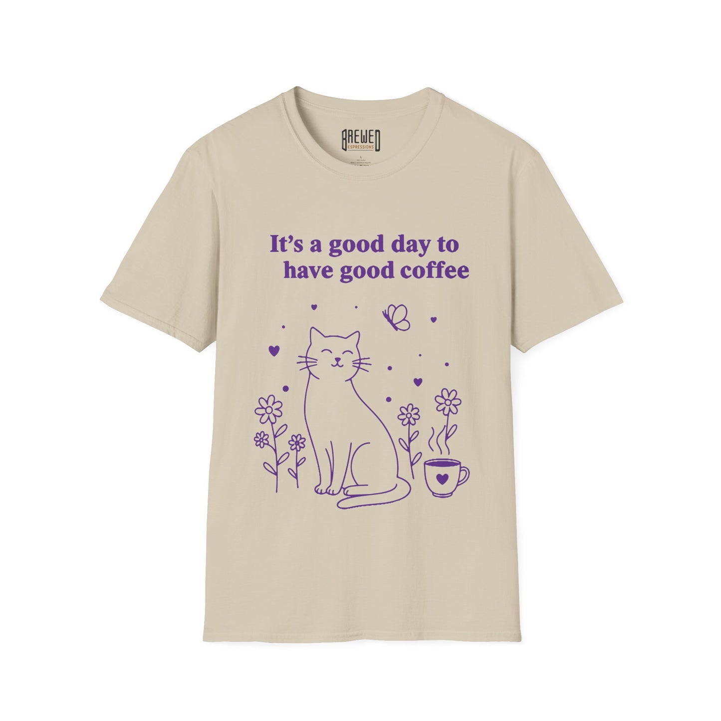 It's A Good Day To Have Good Coffee Cat Unisex T-Shirt