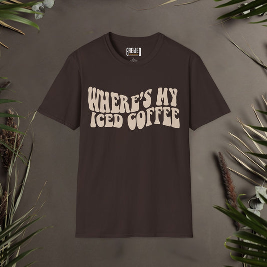 Where's My Iced Coffee T-Shirt