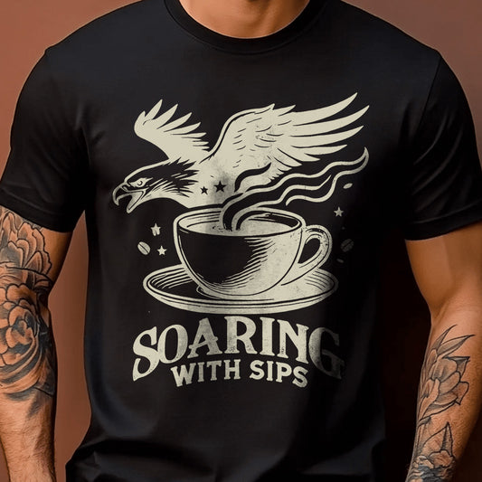 Soaring with Sips Unisex T-Shirt