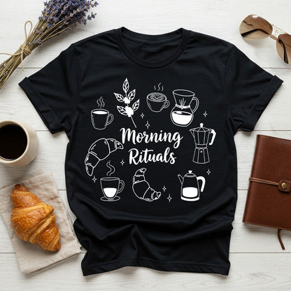 Morning Rituals Coffee Tee – Unisex T-Shirt