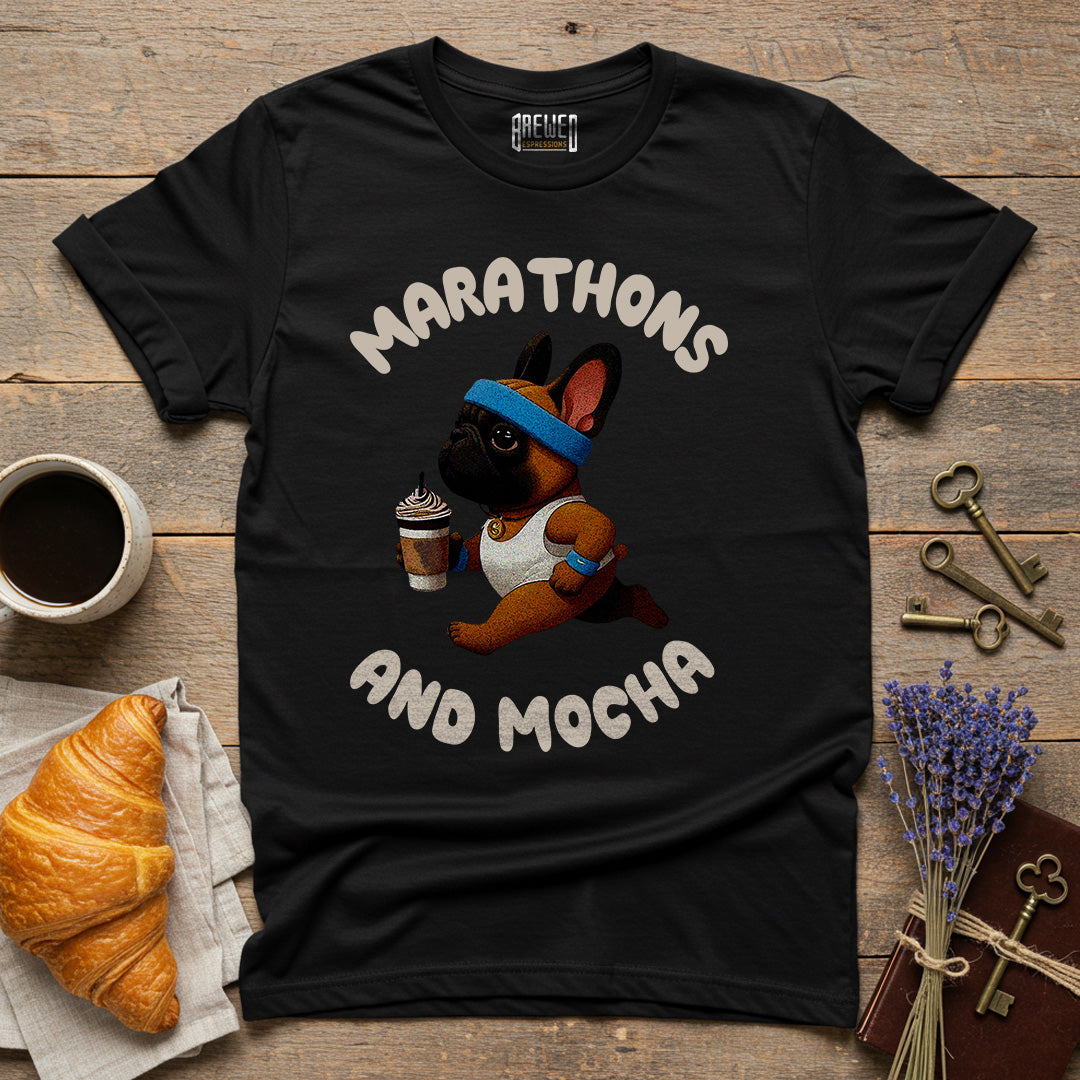 Marathons and Mocha Unisex T-Shirt