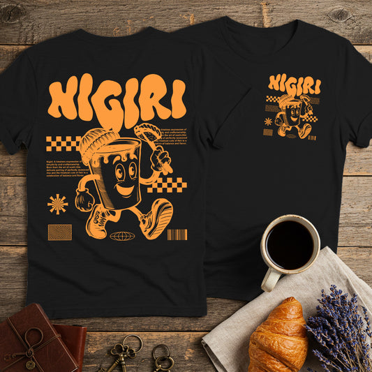 Nigiri Sushi Lovers T-Shirt (Double-Sided)