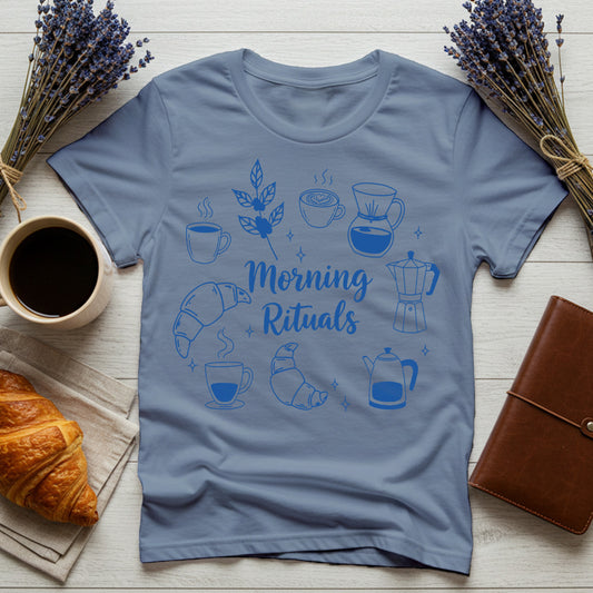 Morning Rituals Coffee Tee – Unisex T-Shirt