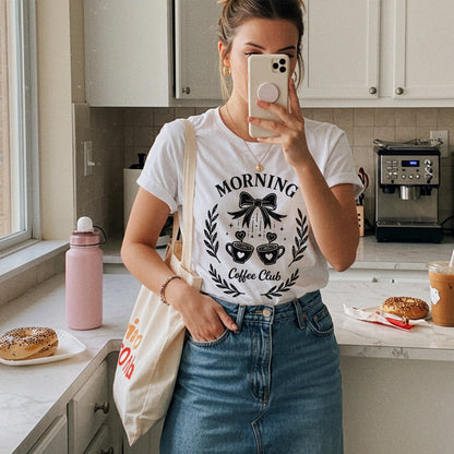 Morning Coffee Club Unisex T-Shirt