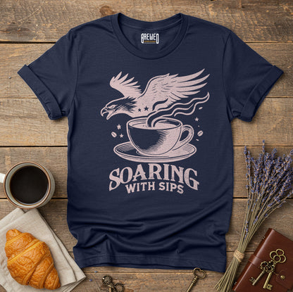Soaring with Sips Unisex T-Shirt