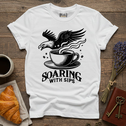 Soaring with Sips Unisex T-Shirt