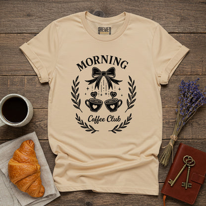 Morning Coffee Club Unisex T-Shirt