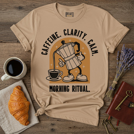 Caffeine Clarity Calm Unisex T-Shirt