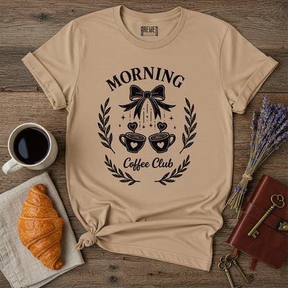 Morning Coffee Club Unisex T-Shirt