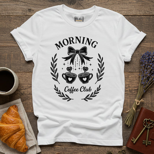 Morning Coffee Club Unisex T-Shirt
