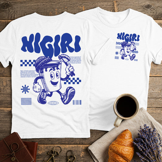 Nigiri Sushi Lovers T-Shirt (Double-Sided)