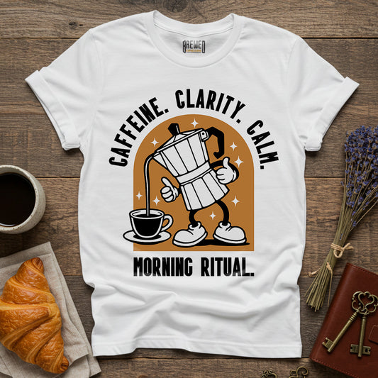 Caffeine Clarity Calm Unisex T-Shirt